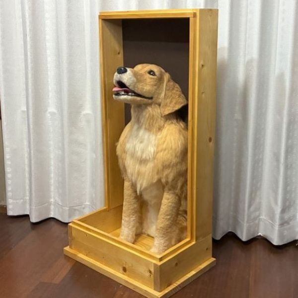 全身リアルサイズのフェルト作品